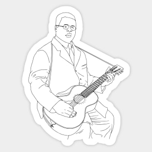 Blind Lemon Jefferson Sticker